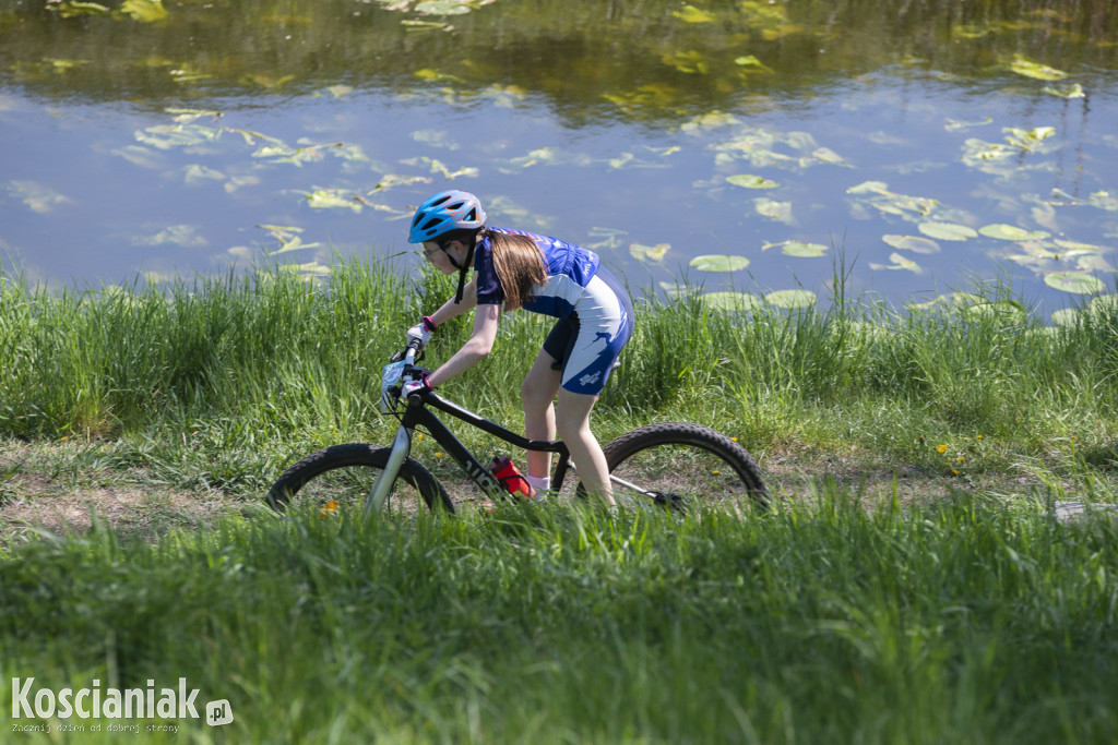 Zawody Mini Rehau MTB na Łazienkach w Kościanie