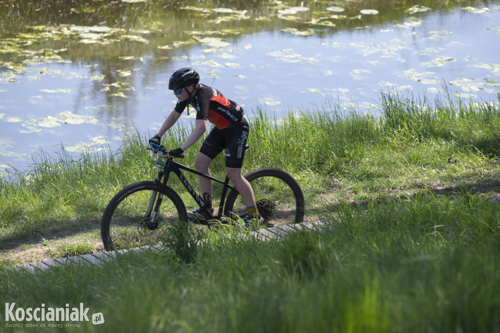 Zawody Mini Rehau MTB na Łazienkach w Kościanie