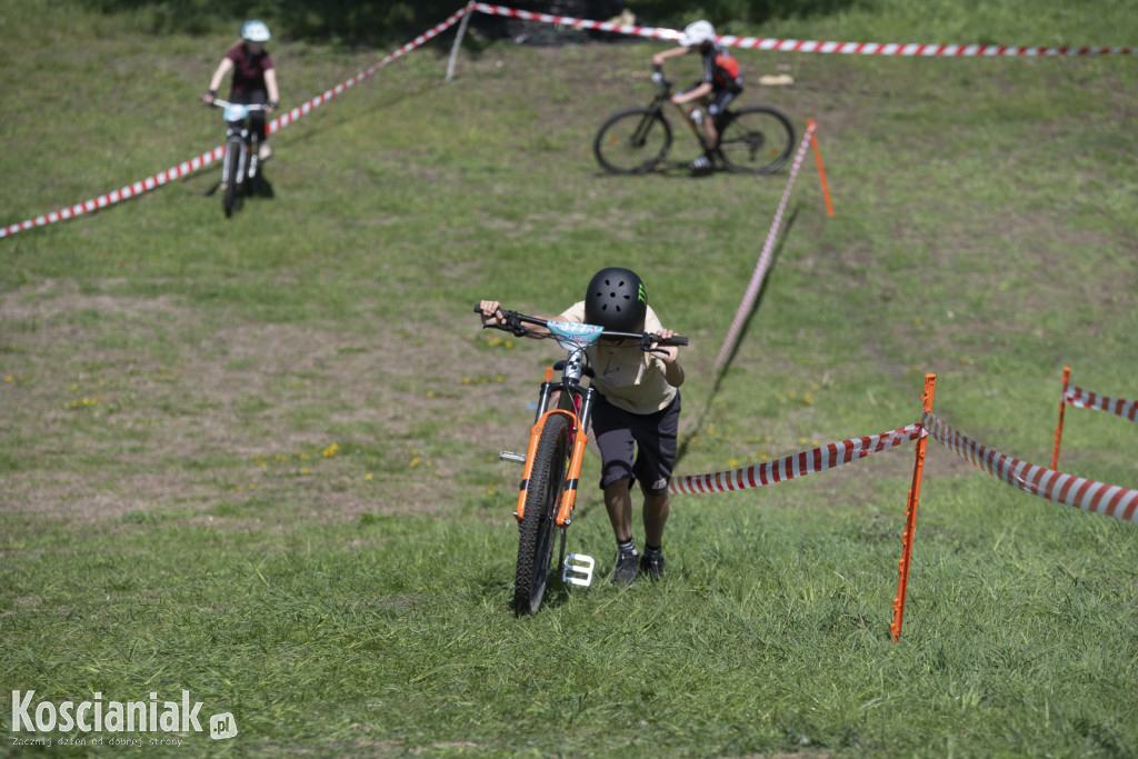 Zawody Mini Rehau MTB na Łazienkach w Kościanie
