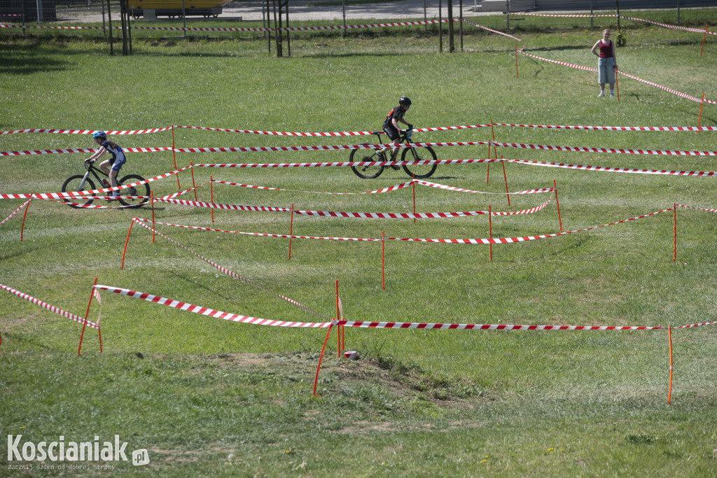 Zawody Mini Rehau MTB na Łazienkach w Kościanie