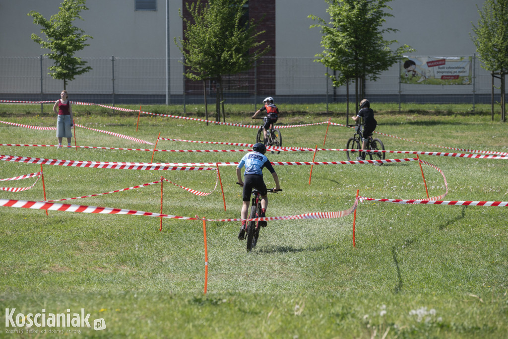 Zawody Mini Rehau MTB na Łazienkach w Kościanie