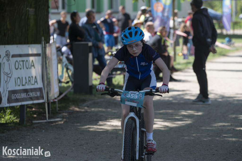 Zawody Mini Rehau MTB na Łazienkach w Kościanie