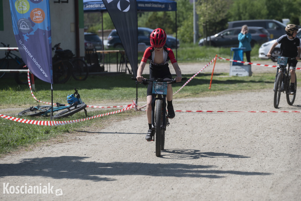 Zawody Mini Rehau MTB na Łazienkach w Kościanie