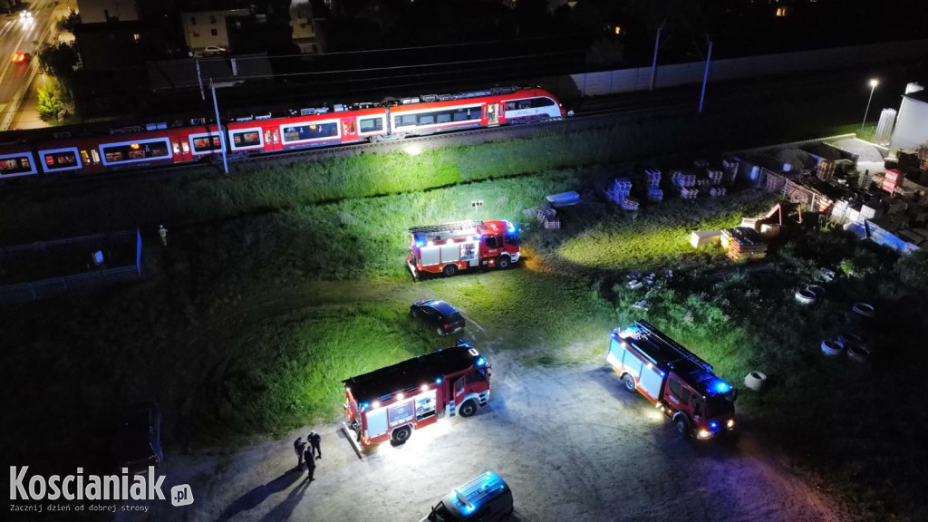 Dramatyczny wypadek na torach w Kościanie