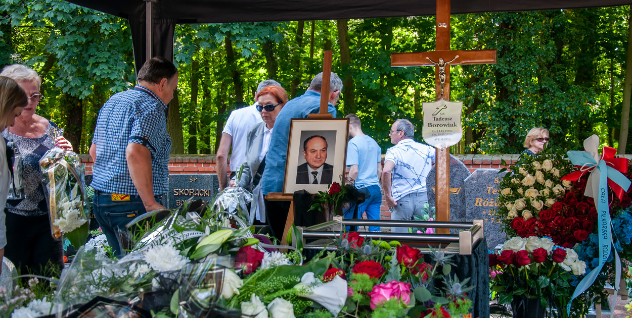 Ostatnie pożegnanie Tadeusza Borowiaka