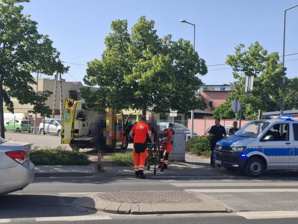 Potrącenie pieszego w Kościanie na Śmigielskiej