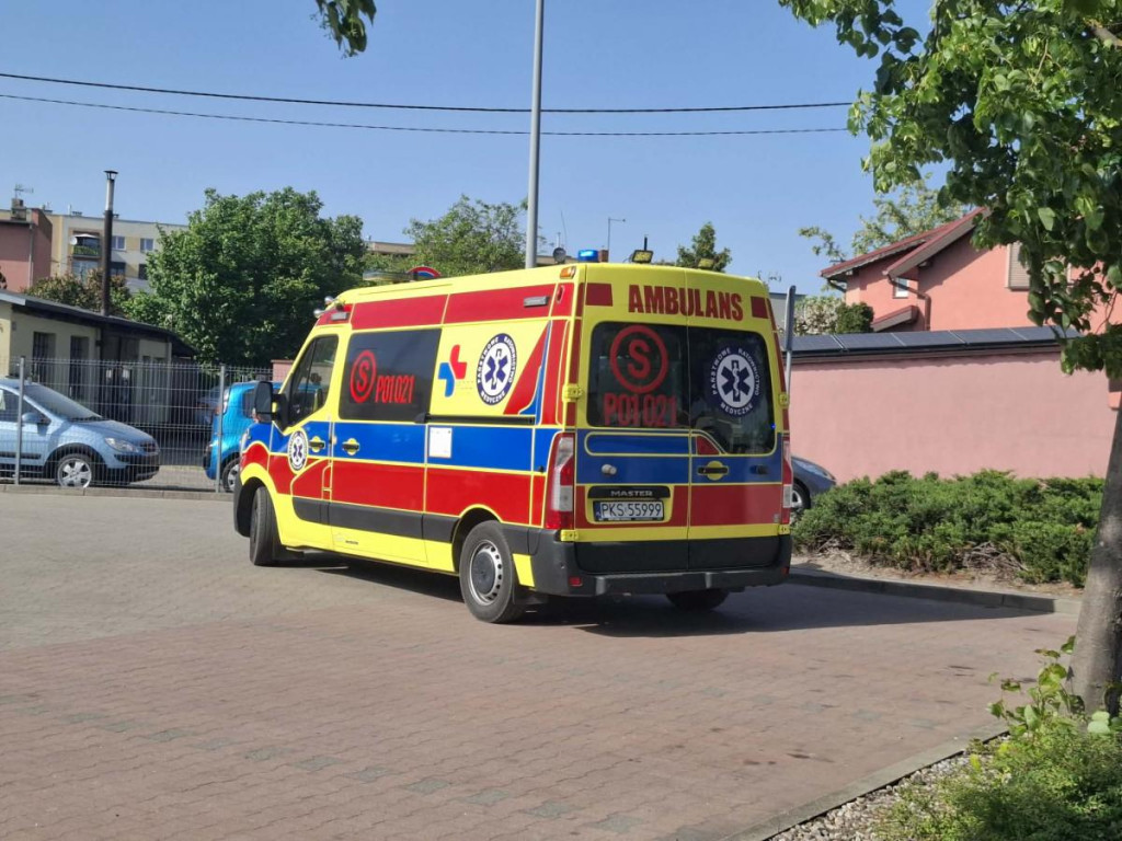 Potrącenie pieszego w Kościanie na Śmigielskiej