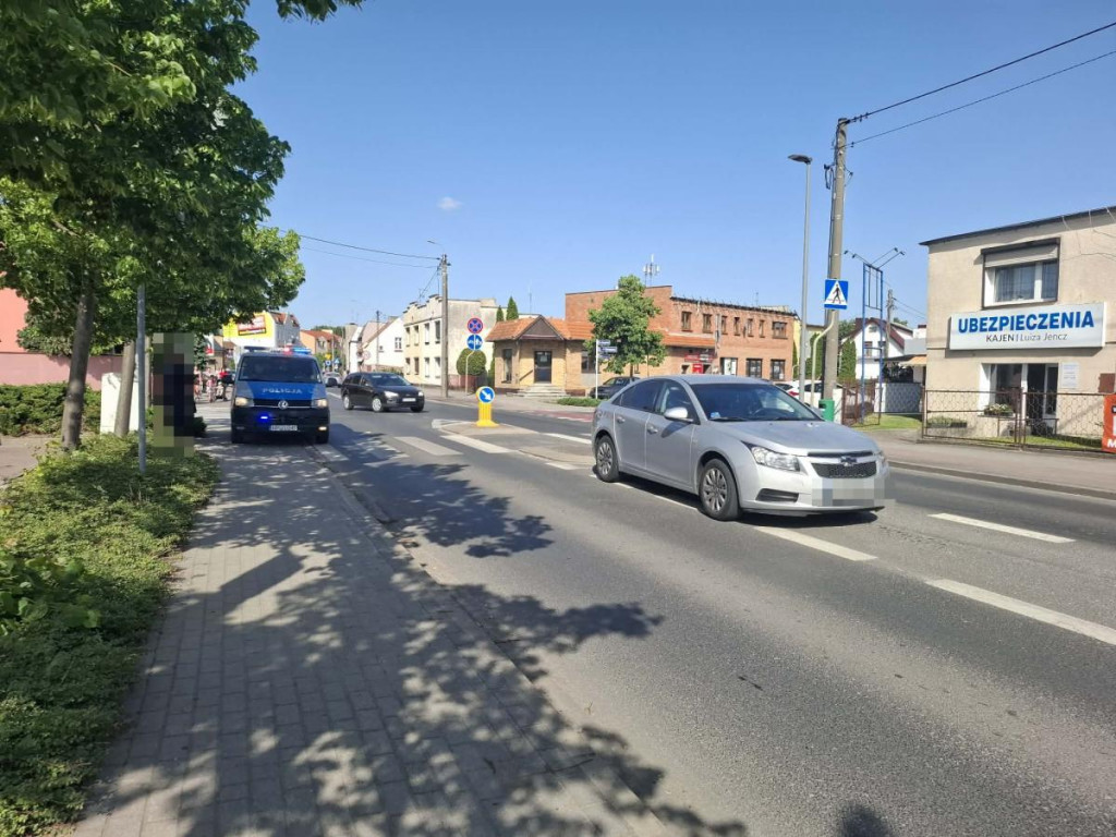 Potrącenie pieszego w Kościanie na Śmigielskiej