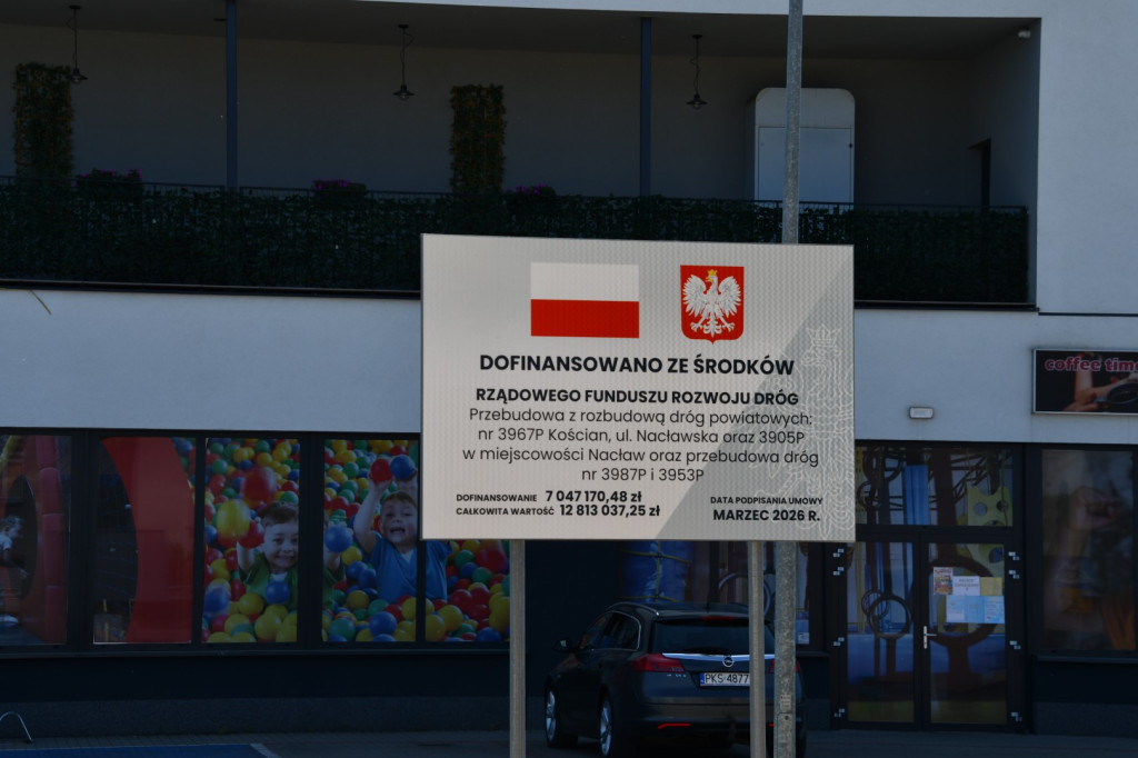 Trwa pierwszy etap przebudowy ul. Nacławskiej