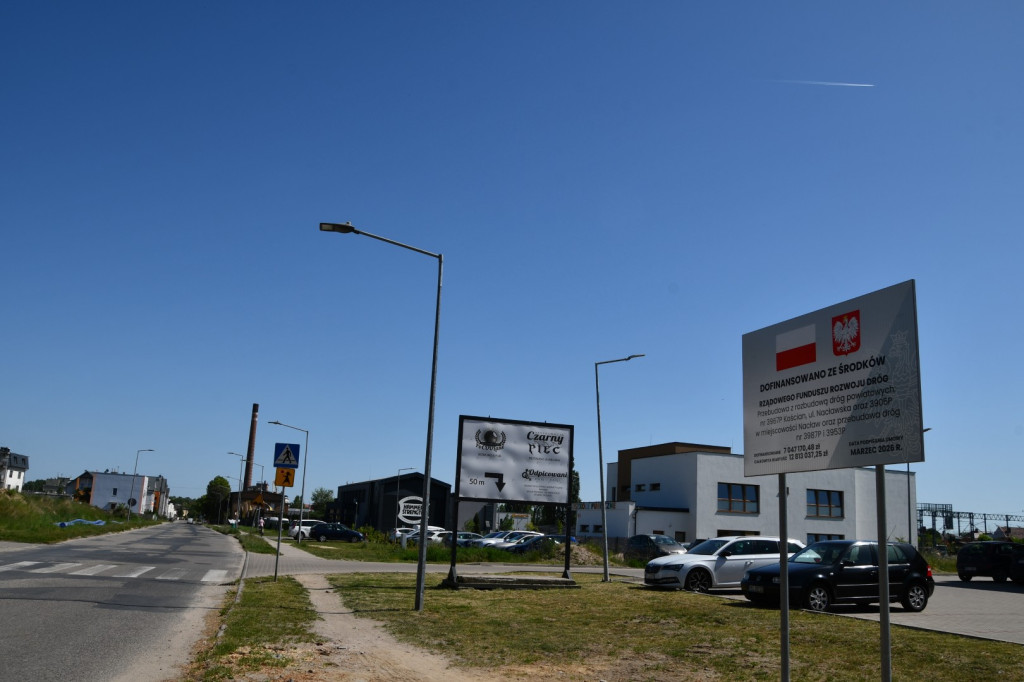 Trwa pierwszy etap przebudowy ul. Nacławskiej