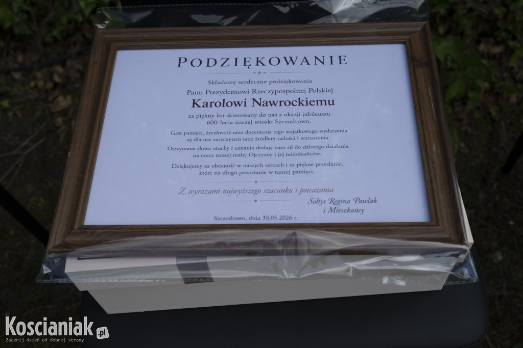 Jubileusz 600-lecia Szczodrowa