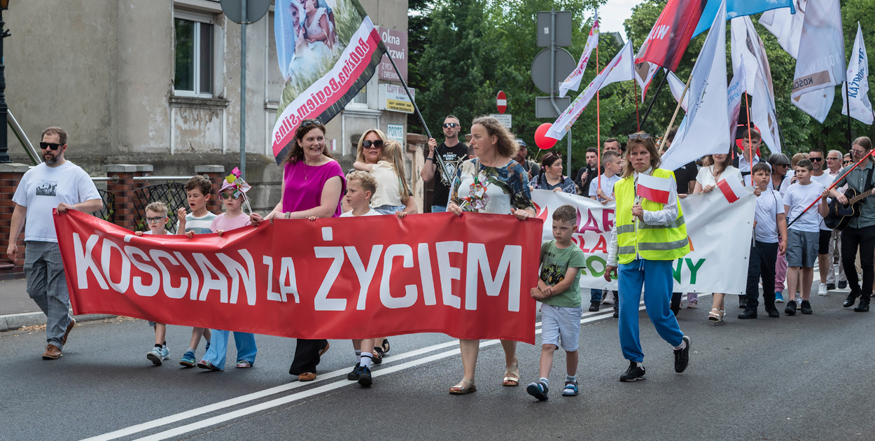 Marsz dla Życia i Rodziny w Kościanie