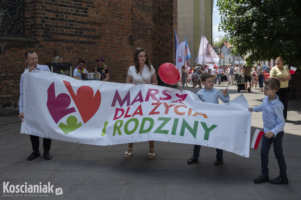 Marsz dla Życia i Rodziny w Kościanie
