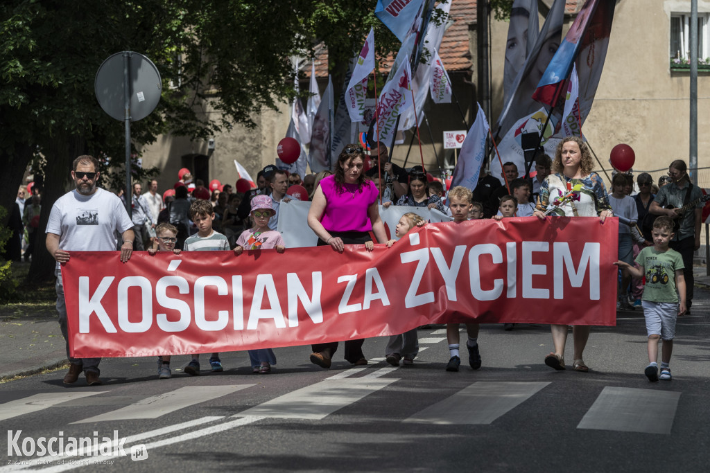 Marsz dla Życia i Rodziny w Kościanie