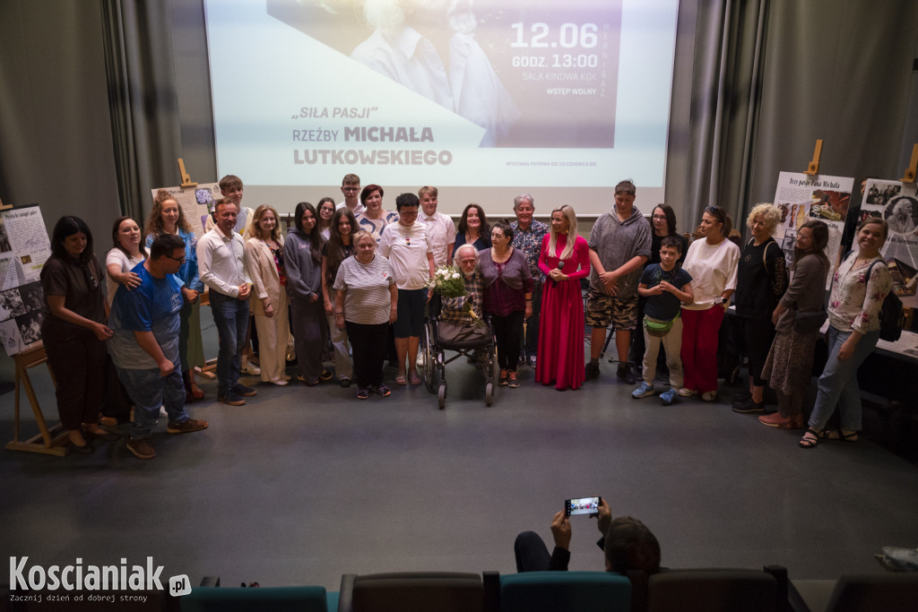 Wernisaż wystawy Michała Lutkowskiego w KOK-u