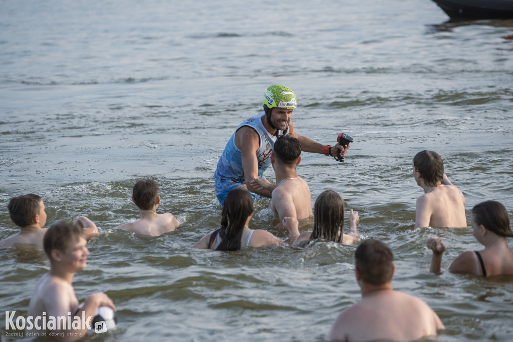 Noc Świętojańska na plaży w Nowym Dębcu