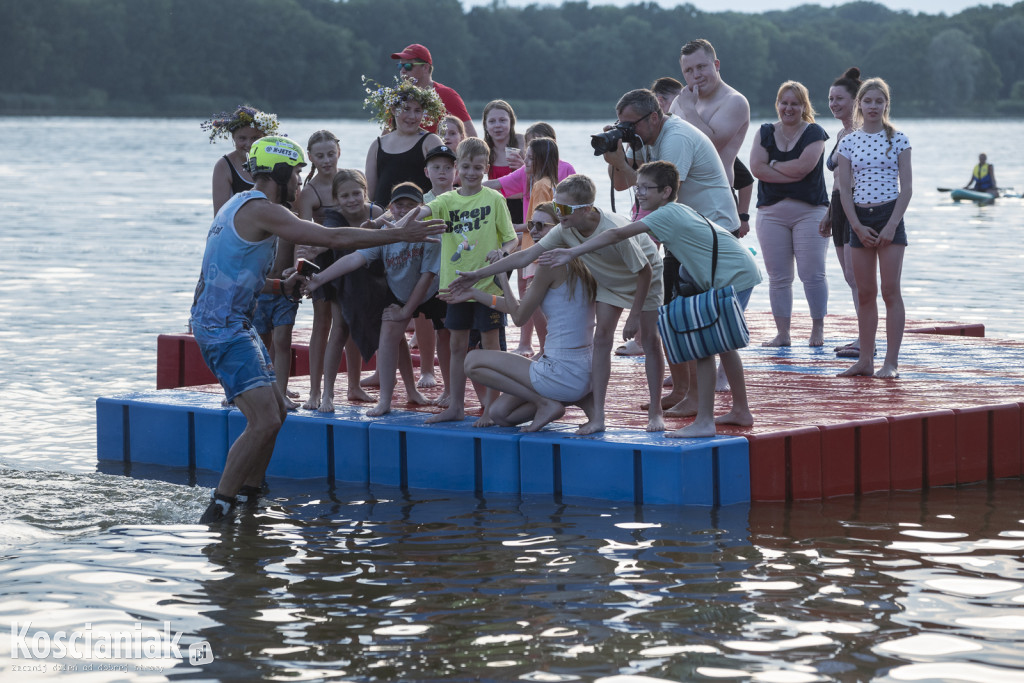 Noc Świętojańska na plaży w Nowym Dębcu