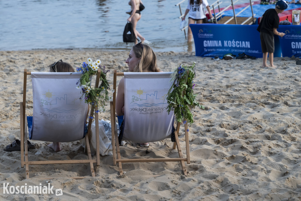 Noc Świętojańska na plaży w Nowym Dębcu