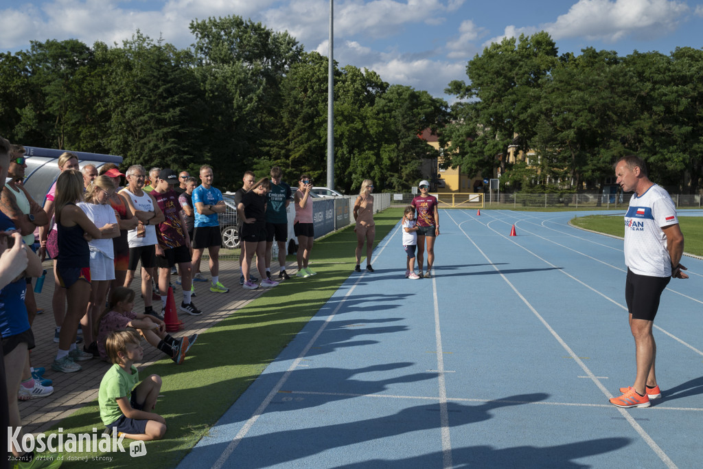 Trening otwarty przed kościańskim półmaratonem