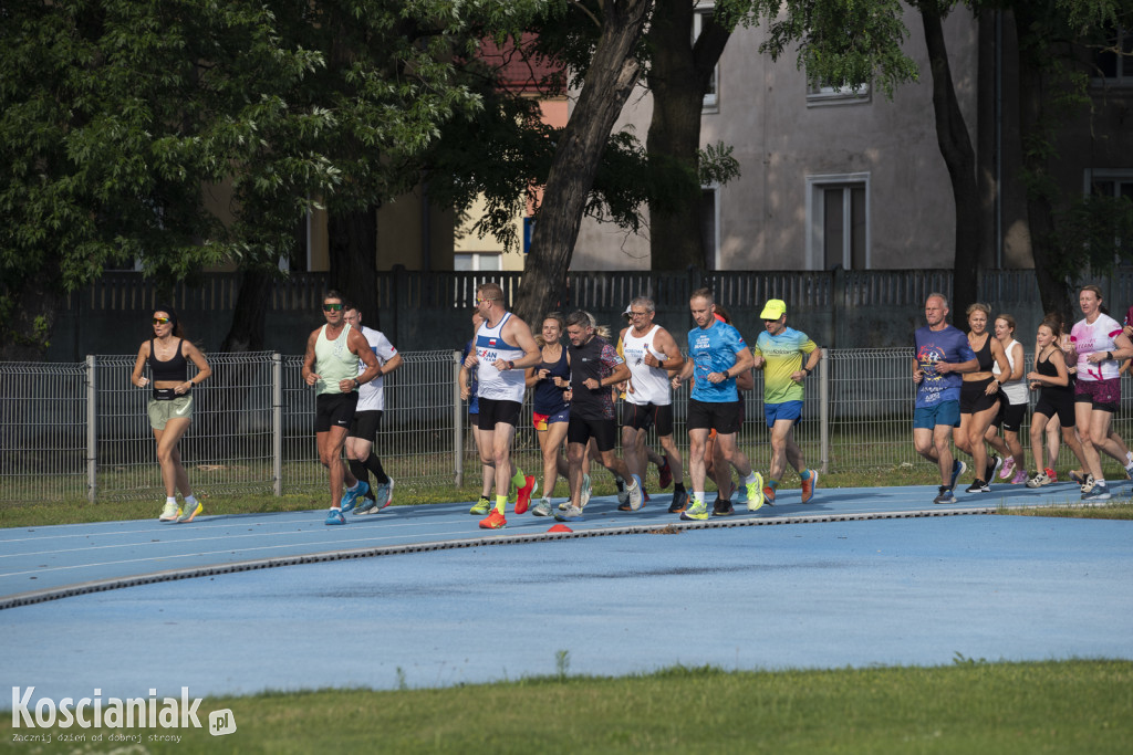 Trening otwarty przed kościańskim półmaratonem