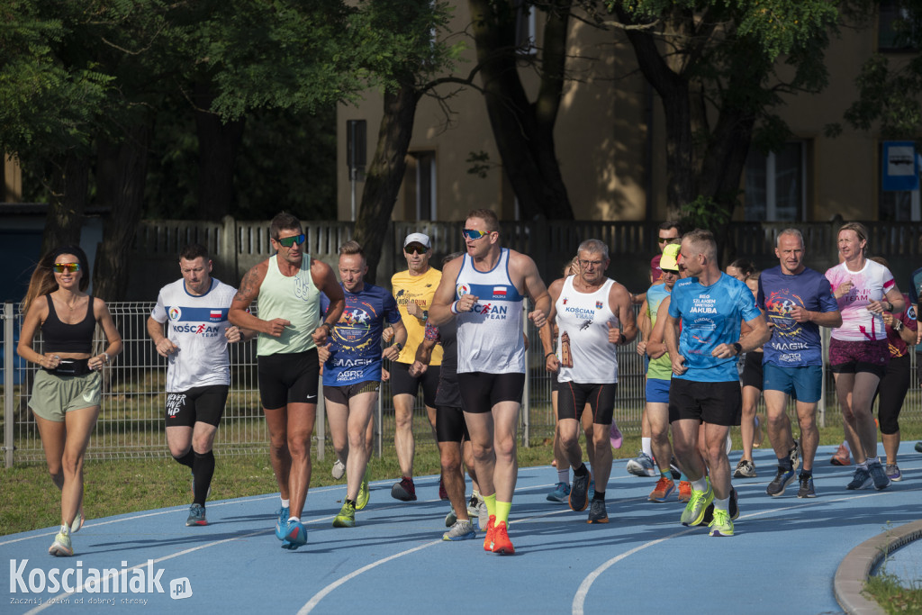 Trening otwarty przed kościańskim półmaratonem