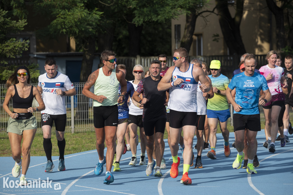 Trening otwarty przed kościańskim półmaratonem
