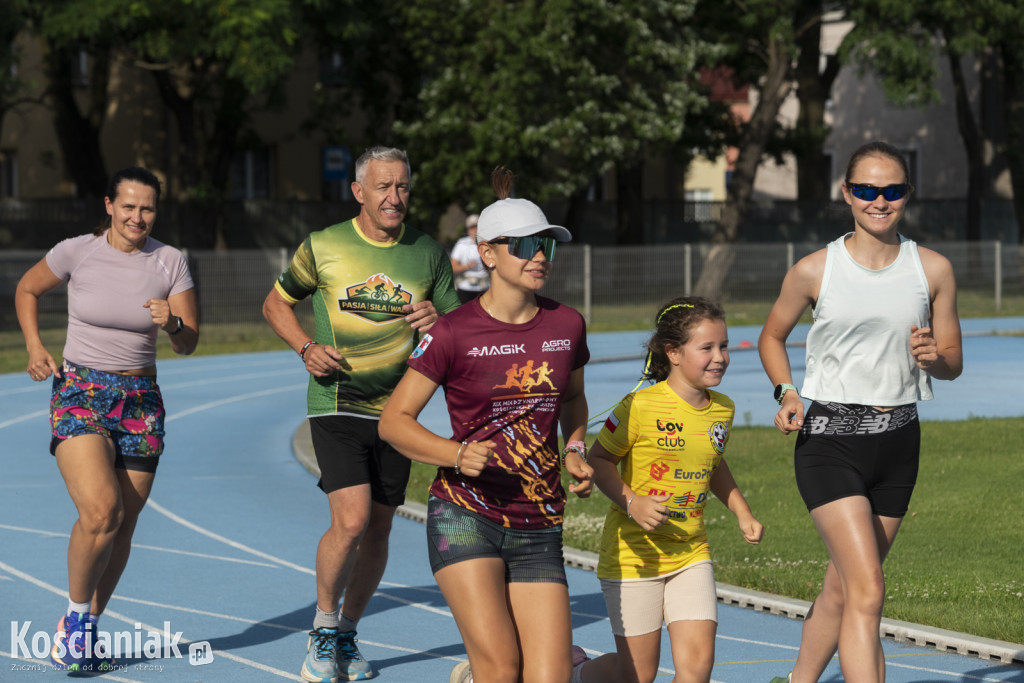 Trening otwarty przed kościańskim półmaratonem