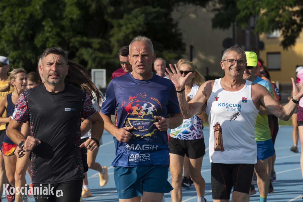 Trening otwarty przed kościańskim półmaratonem