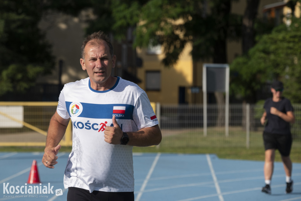 Trening otwarty przed kościańskim półmaratonem