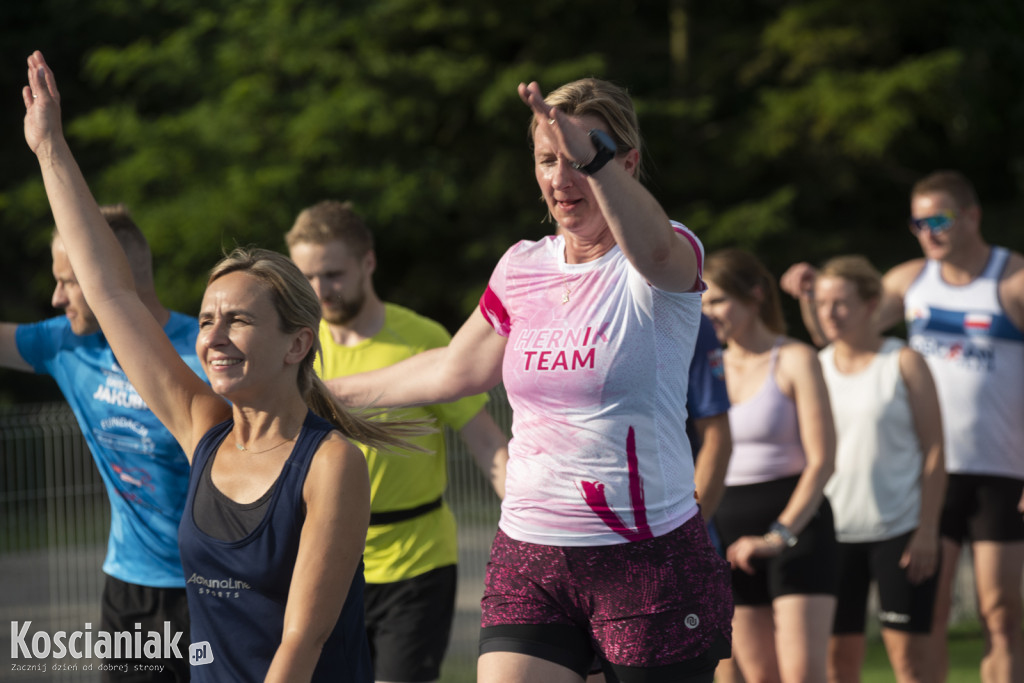 Trening otwarty przed kościańskim półmaratonem