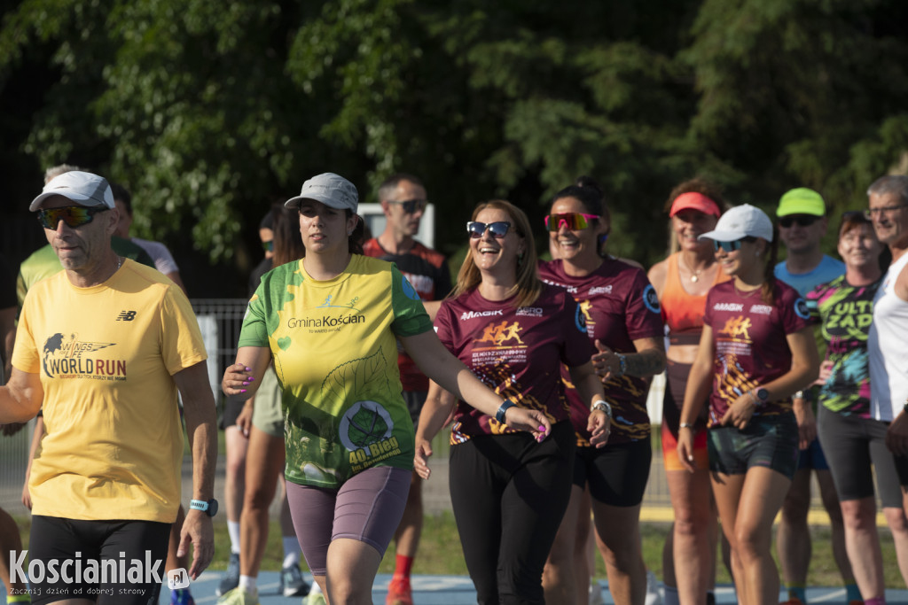 Trening otwarty przed kościańskim półmaratonem