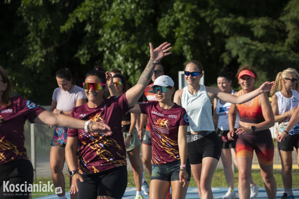 Trening otwarty przed kościańskim półmaratonem