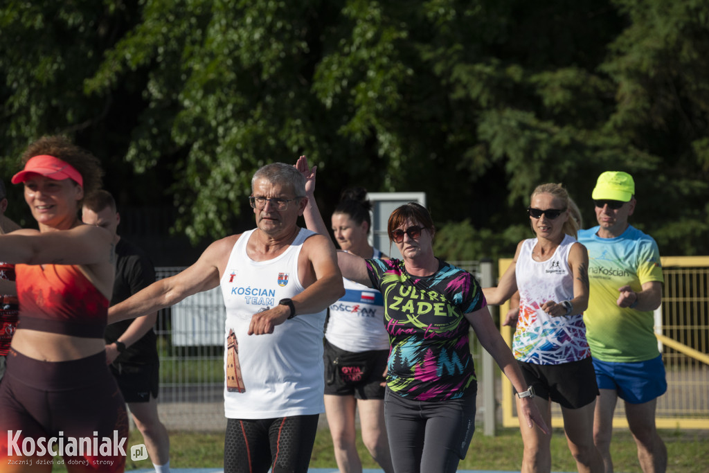 Trening otwarty przed kościańskim półmaratonem