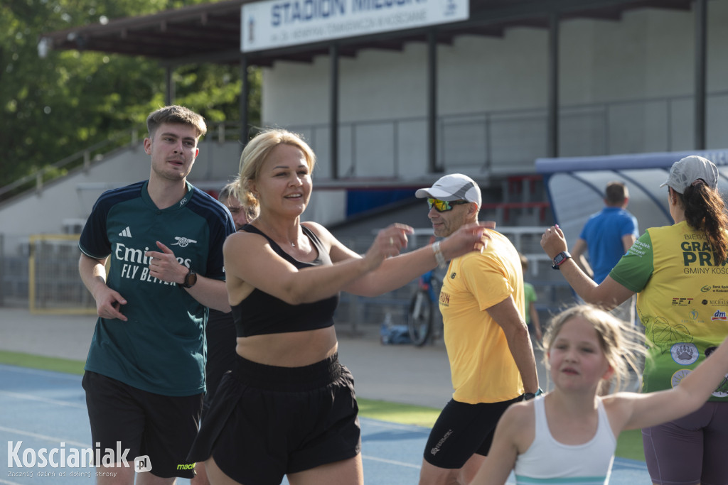 Trening otwarty przed kościańskim półmaratonem