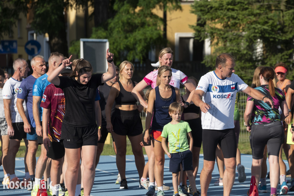Trening otwarty przed kościańskim półmaratonem