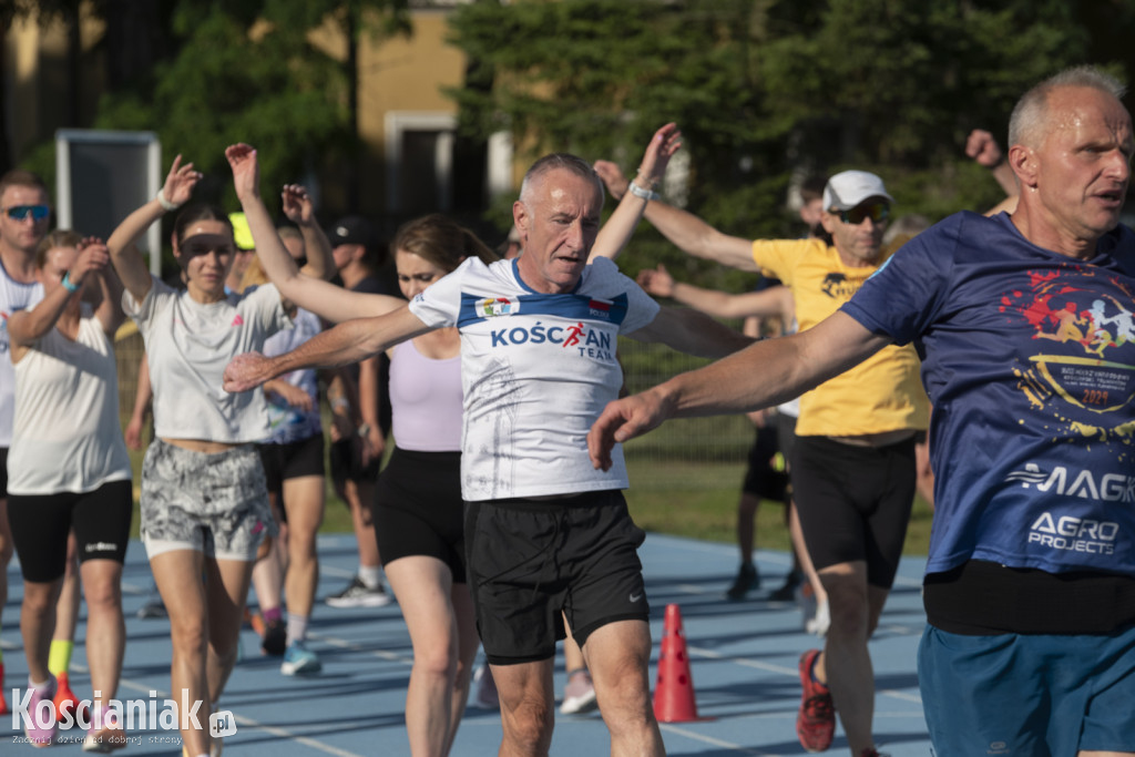 Trening otwarty przed kościańskim półmaratonem