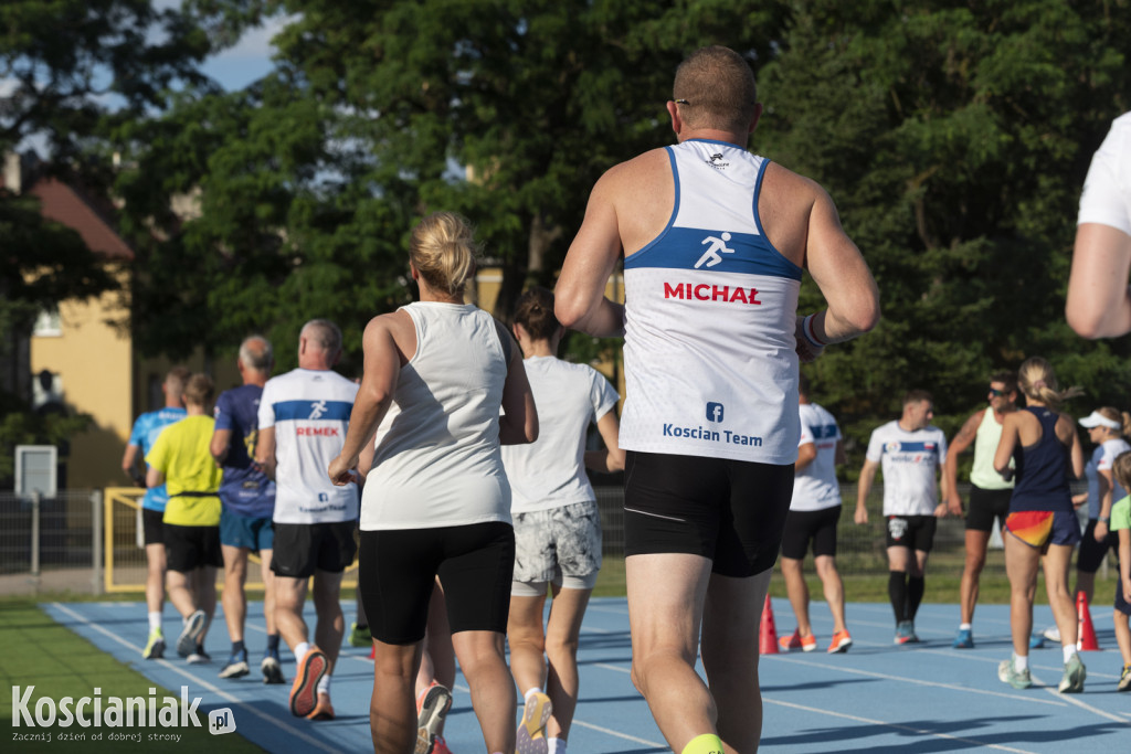 Trening otwarty przed kościańskim półmaratonem