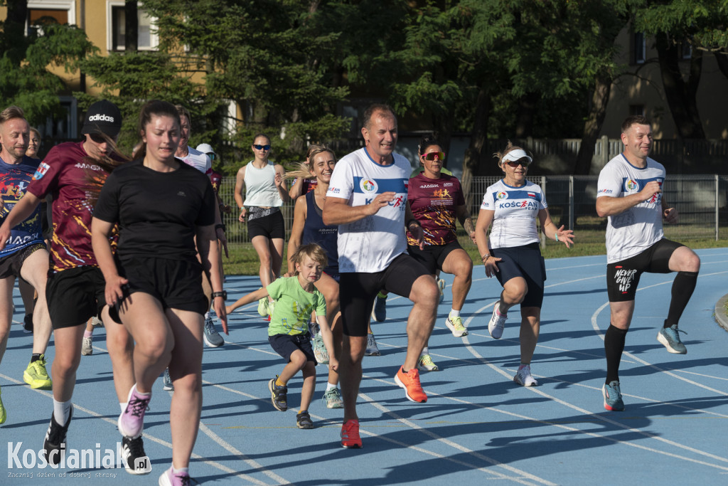 Trening otwarty przed kościańskim półmaratonem
