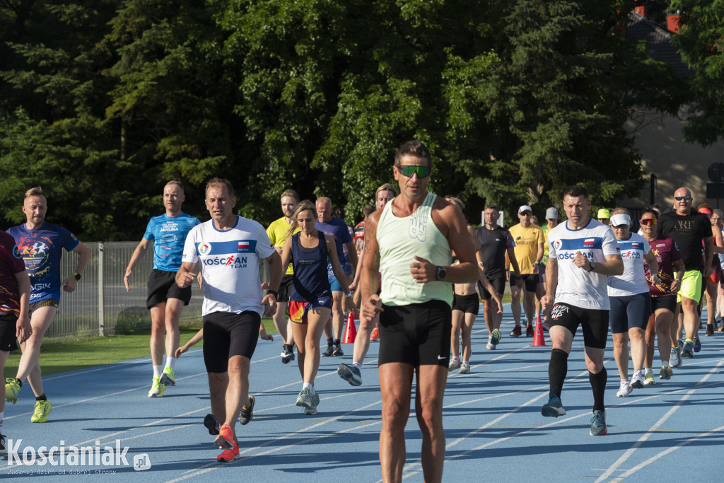 Trening otwarty przed kościańskim półmaratonem