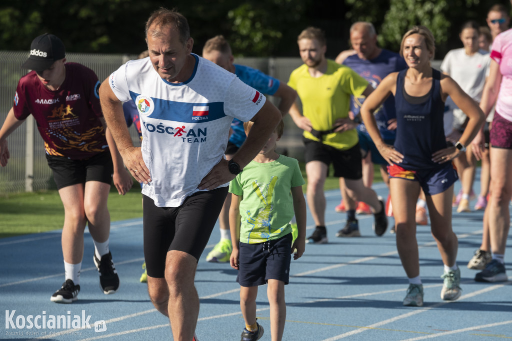 Trening otwarty przed kościańskim półmaratonem