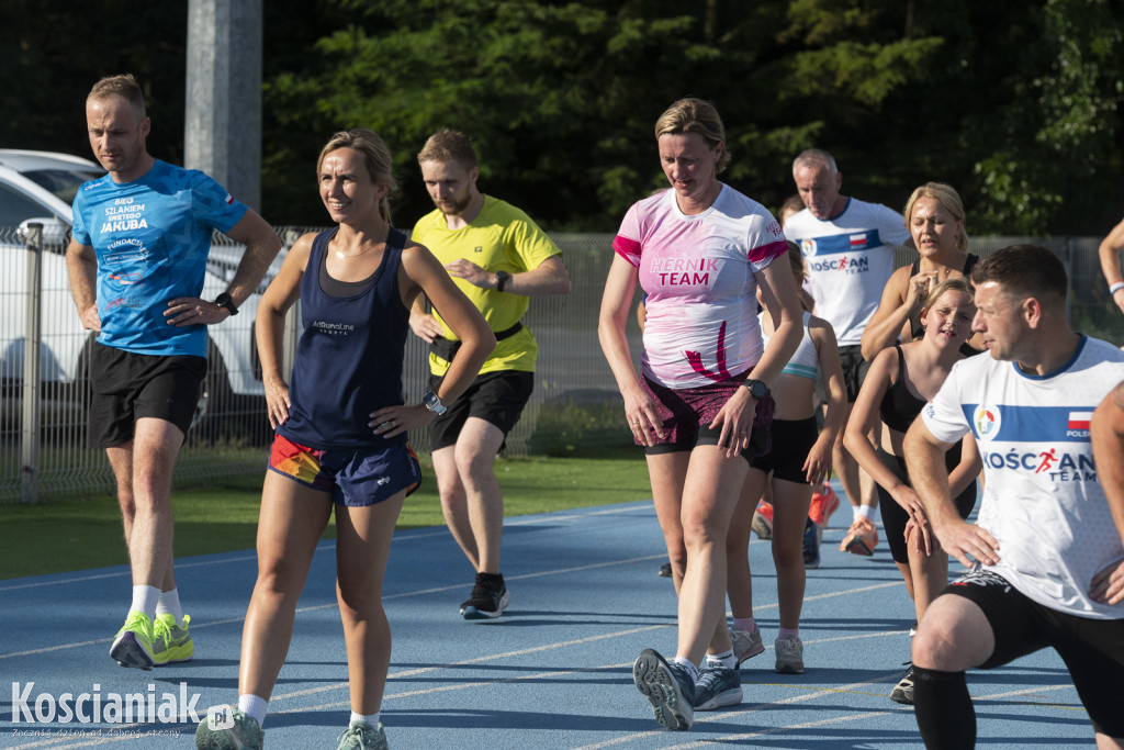 Trening otwarty przed kościańskim półmaratonem