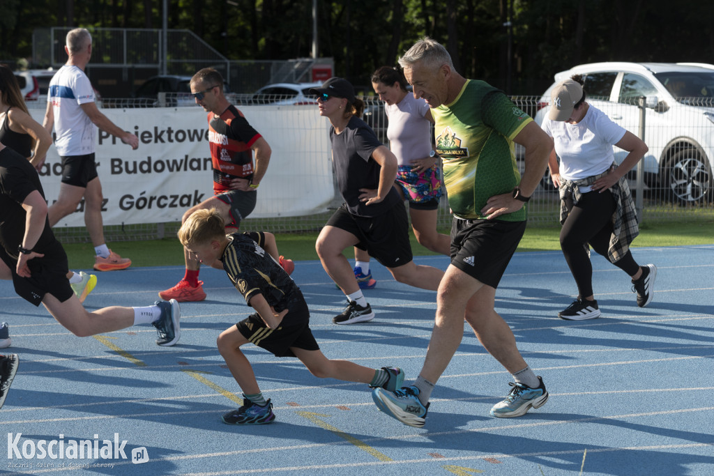 Trening otwarty przed kościańskim półmaratonem