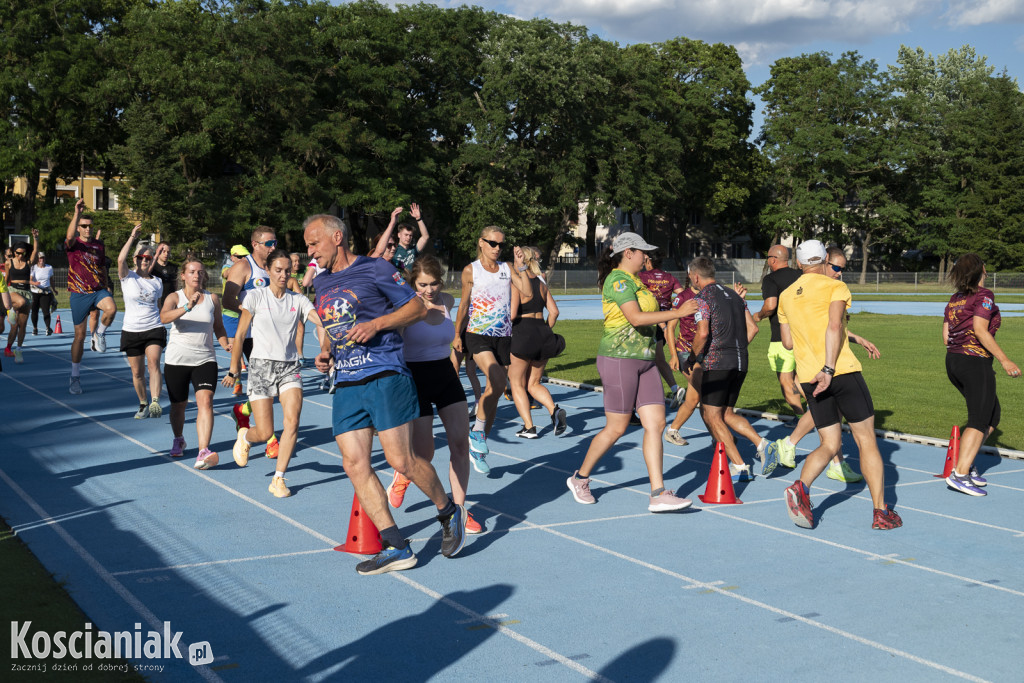 Trening otwarty przed kościańskim półmaratonem
