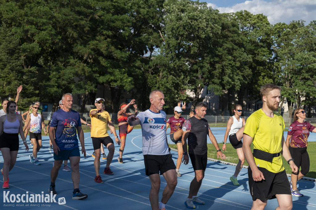 Trening otwarty przed kościańskim półmaratonem