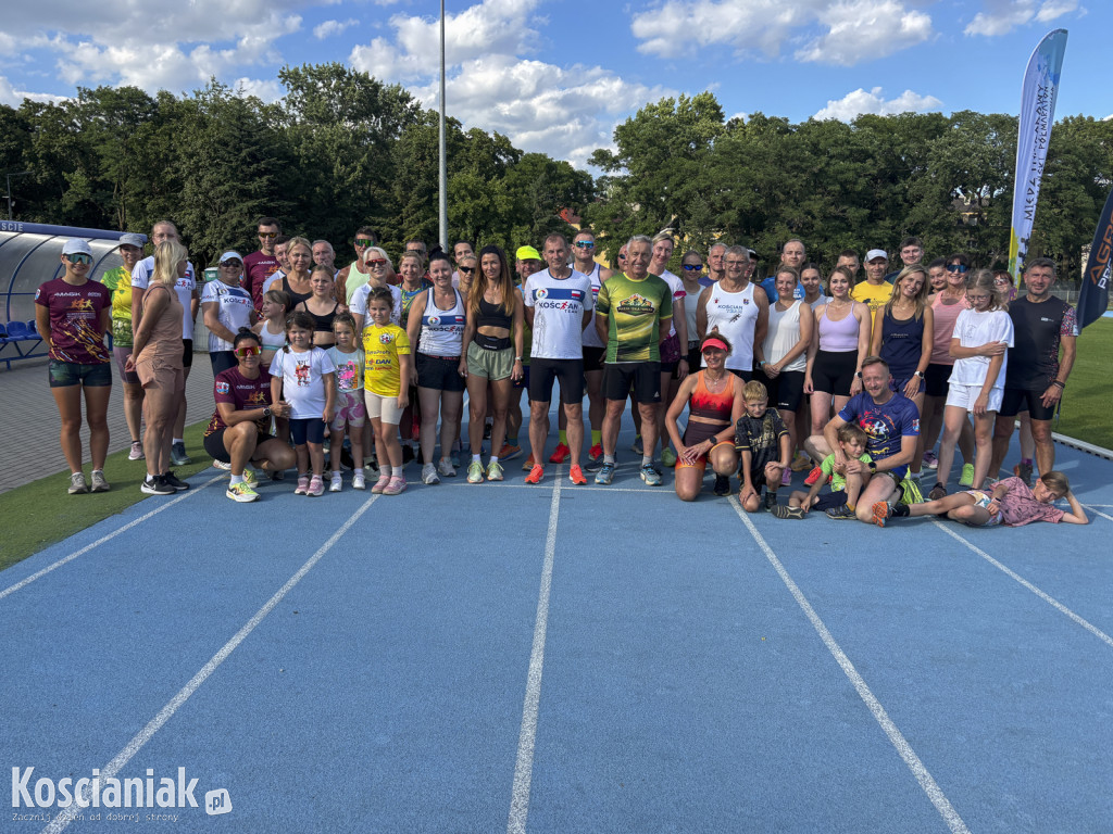 Trening otwarty przed kościańskim półmaratonem