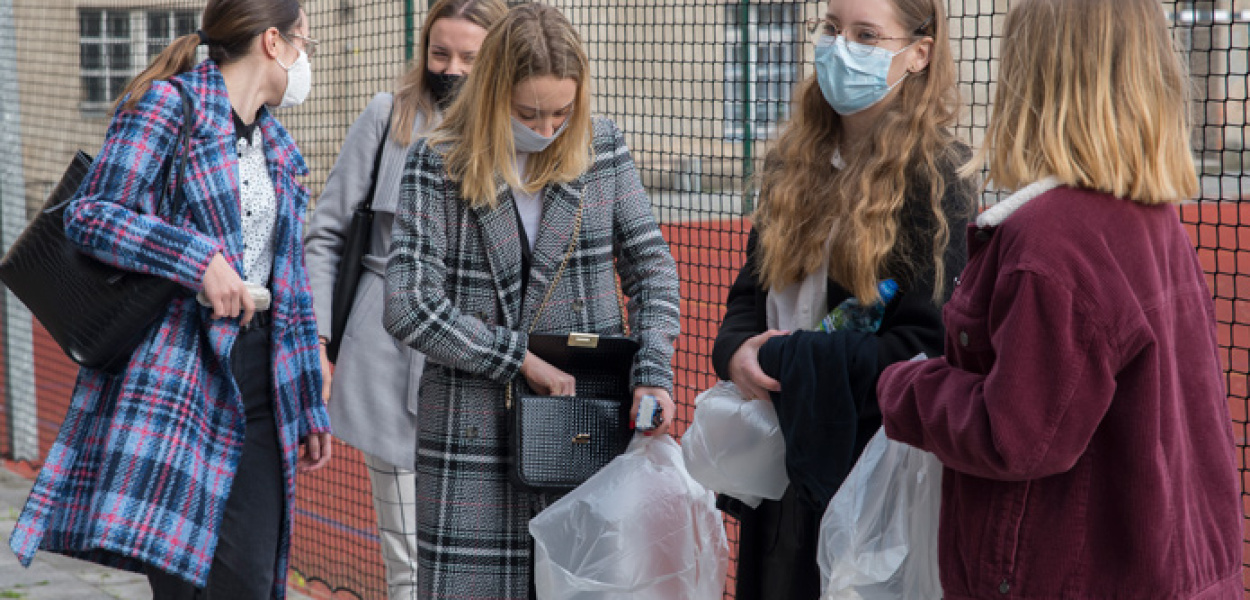 Matury 2021. Uczniowie "Kolberga" w dobrych nastrojach