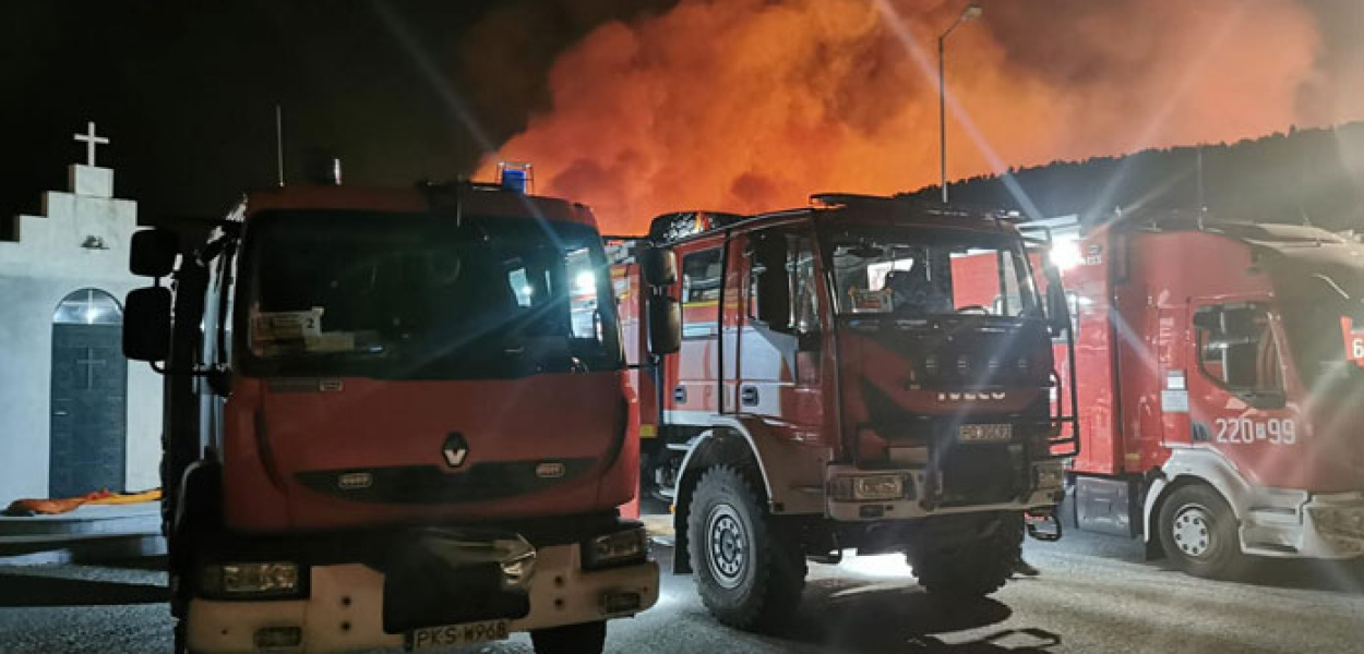 Strażacy w Grecji. Misja została przedłużona [ZDJĘCIA]