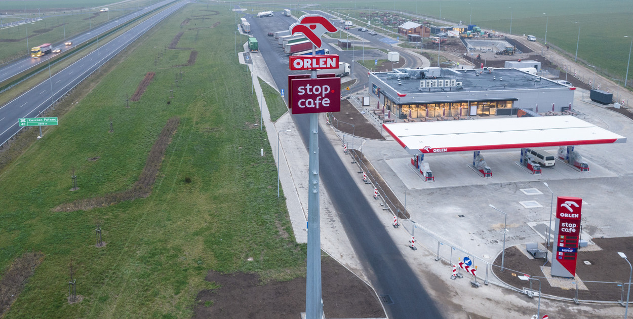 Stacja Orlenu na S5 prawie gotowa. Powstanie również KFC [ZDJĘCIA]