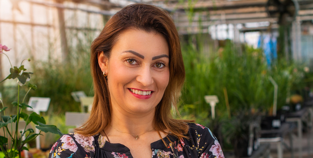  Ewelina Ślotała, właścicielka salonu ogrodniczego Power Flower w Czarkowie.