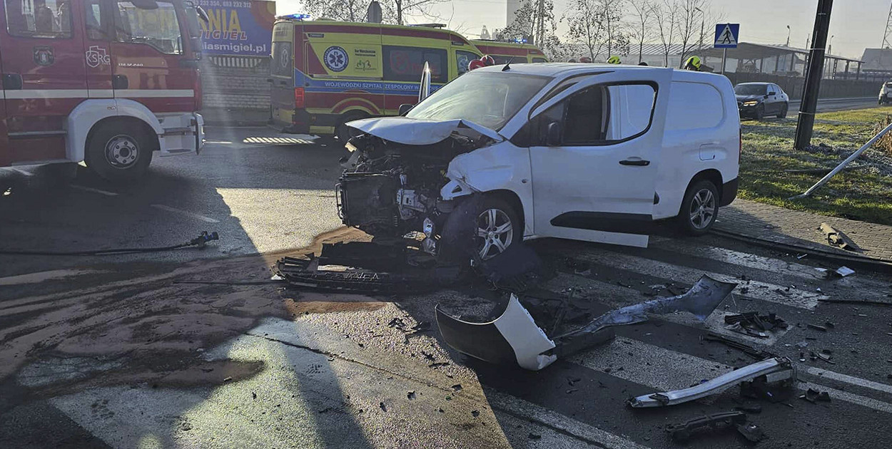 Nie ustąpił pierwszeństwa przejazdu [ZDJĘCIA]